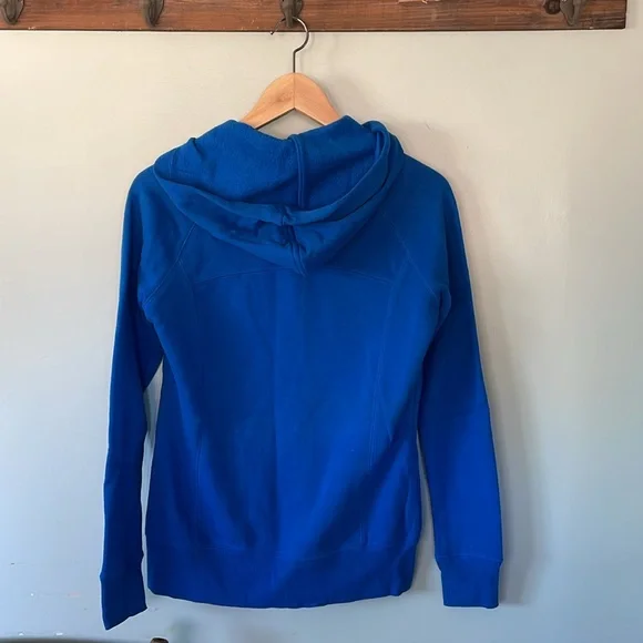 Tek Gear royal blue zip up hoodie hooded sweatshirt, size XS - Picture 6 of 8